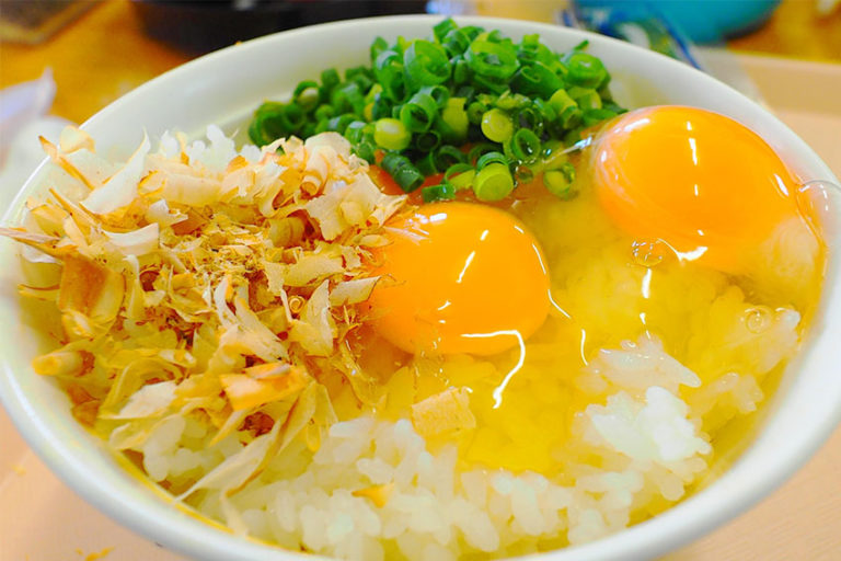 Japanese raw egg is safe Okayama Food Japanese foods Okayama Kurashiki
